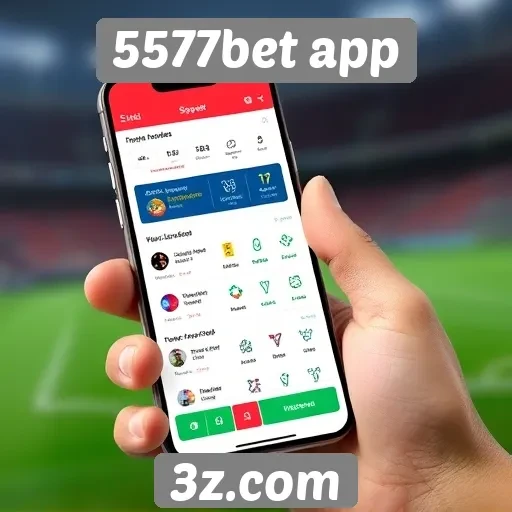 Análise da interface do 5577bet app
